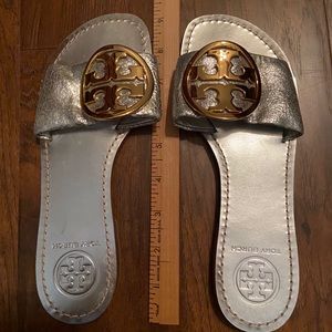 Tory burch sandals. Girls 5m
